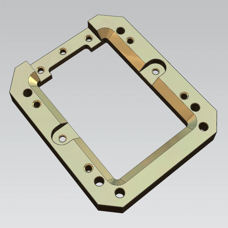 Componentes de fresado CNC